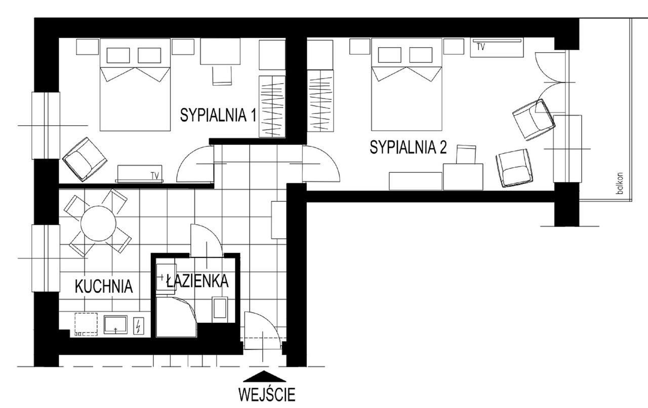 Апартаменты DK Apartament Grunwaldzki Ольштын-6